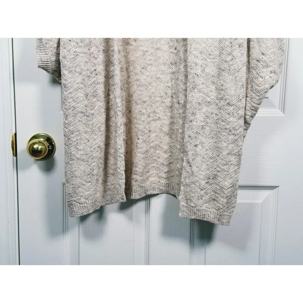 Aerie Open Front Cardigan Size Medium Oatmeal Neutral Duster Cozy Lounge Granola